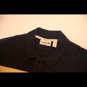 two lacoste polo size L